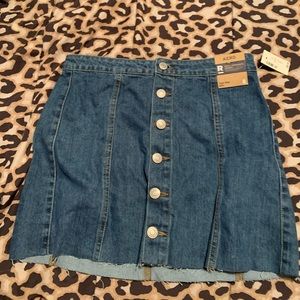 Denim skirt